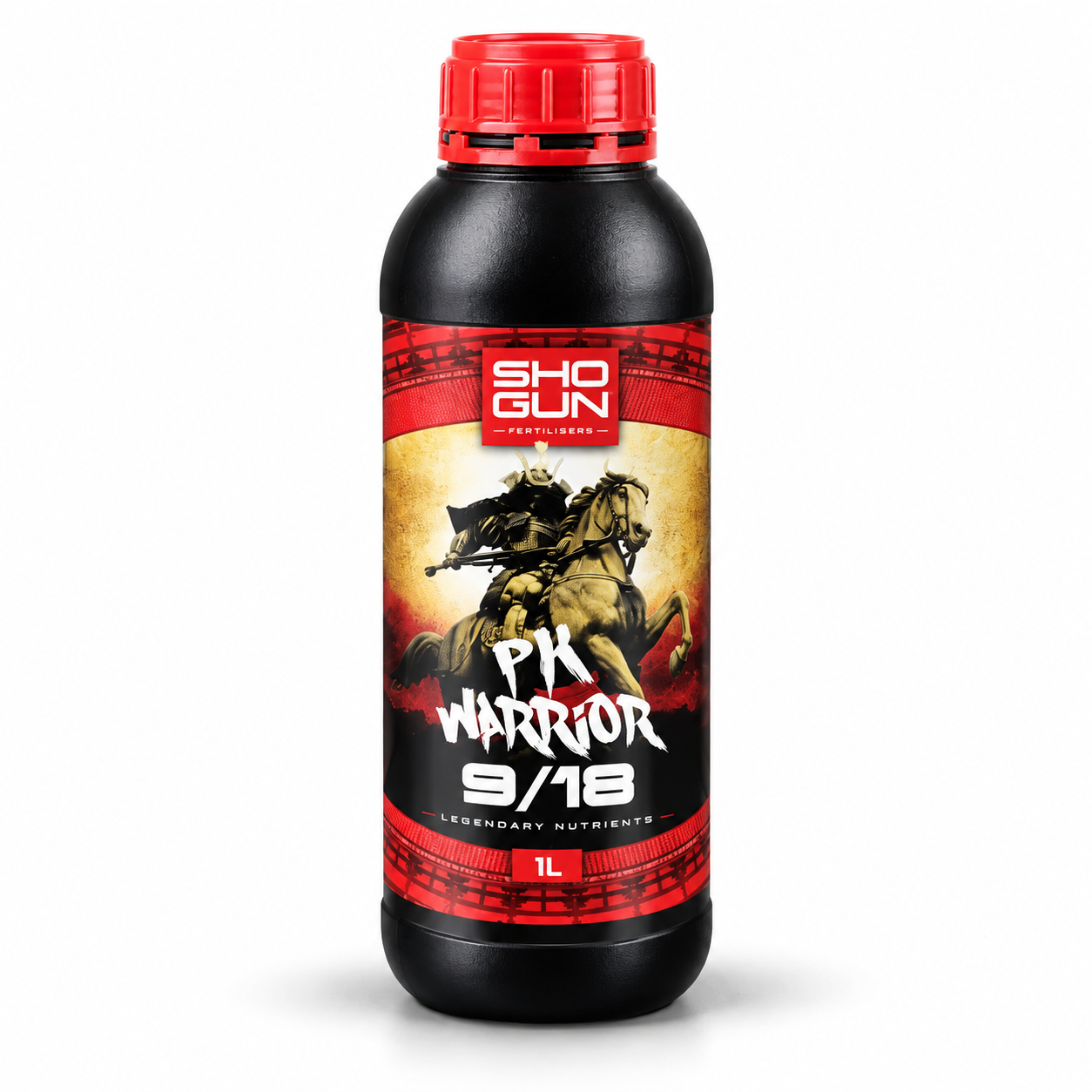 SHOGUN PK Warrior 9/18 1L flowering nutrient bottle for hydroponic and indoor growing